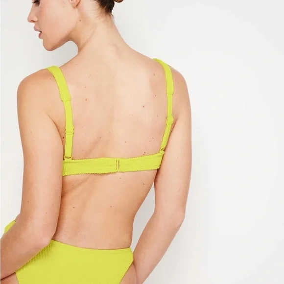 NWT Good American Palo Verde bathing suit top never worn - Picture 3 of 4